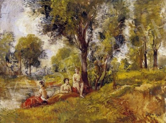  Herman, Lipót - Bathers in the Open-Air | 3rd Auction auction / 28 Lot