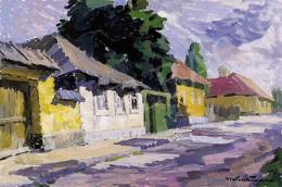 P. Kováts, Ferenc - The Fazekas Street in Nagybánya 