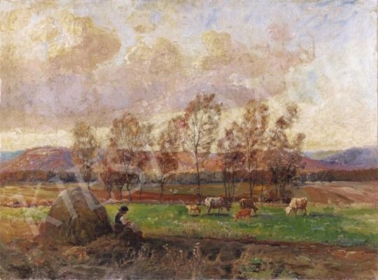 Ujváry, Ignác - Afternoon in the Field | 3rd Auction auction / 37 Lot