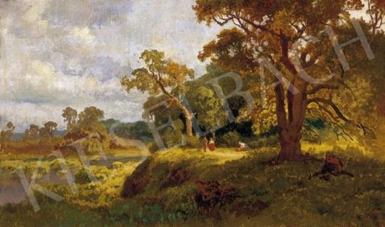 Kelety, Gusztáv - Forest with Figures | 3rd Auction auction / 42 Lot