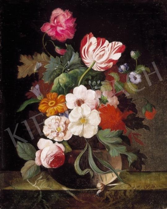 Unknown Austrian or Hungarian painter, 19th c - Still Lifwe of Flowers | 3rd Auction auction / 86 Lot