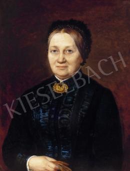 Barabás, Miklós - Grandmother with a Golden Brooch 