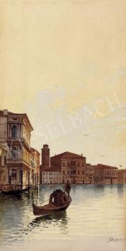 A. Biondetti jelzéssel, 1900 körül - Velence | 3. Aukció aukció / 110 tétel