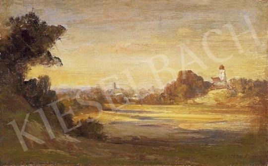 Brodszky, Sándor - Landscape with a Small Town in the Distance | 3rd Auction auction / 119 Lot