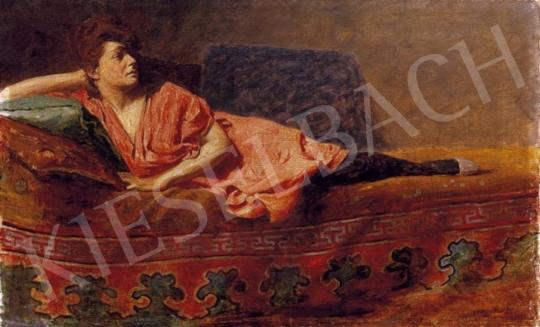 Glatter, Ármin - Lady on the Sofa | 3rd Auction auction / 148 Lot