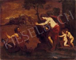 Ismeretlen olasz festő, 17. század - Mitológiai jelenet 