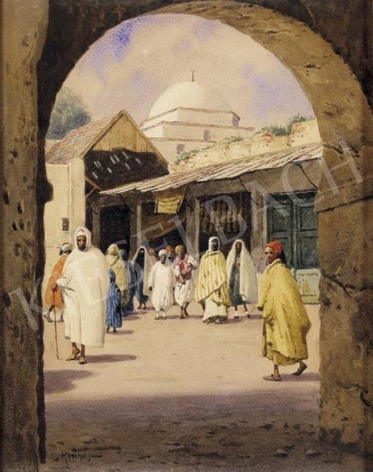 Koszkol, Jenő - Bazzar in Tunis | 3rd Auction auction / 172 Lot