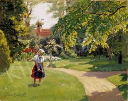  Kövér, Gyula - The Little Gardener Girl 