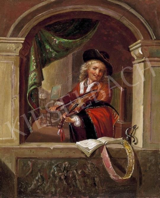 Unknown painter - Boy with a Violin | 3rd Auction auction / 204 Lot