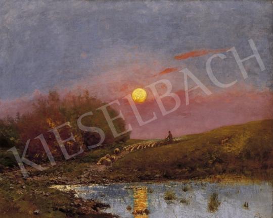 K. Spányi, Béla - Sunset | 3rd Auction auction / 215 Lot