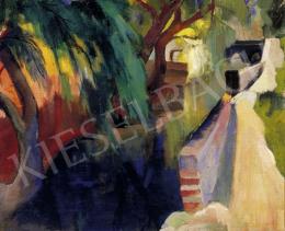  Ismeretlen festő, 1930 körül - Árnyas patakpart 