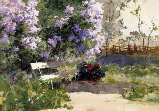 Neogrády, Antal - Garden Bench by  Lilac Bush | 3rd Auction auction / 244 Lot