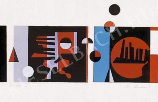  József Kádár - Hommage a Bartók painting