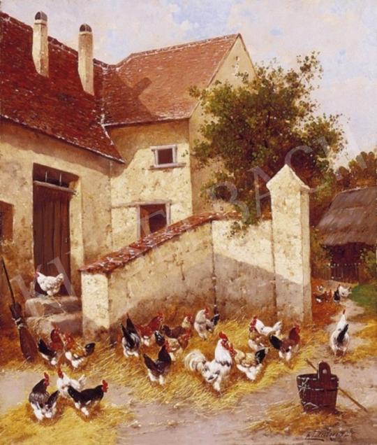 Signed L. Dalmas, about 1900 - Poultry Yard | 3rd Auction auction / 279 Lot