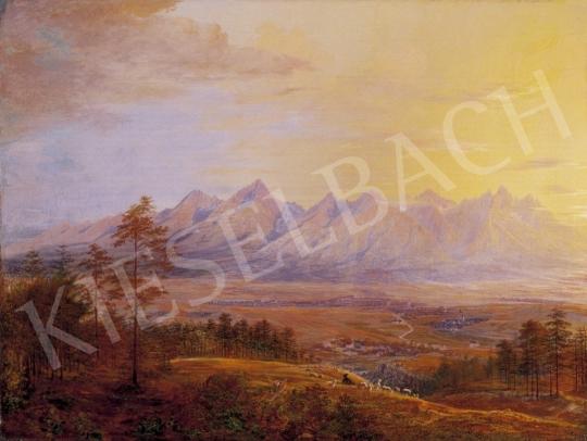 Tibély, Károly - Northern Hungary with the Tatra Mountains in the Background | 3rd Auction auction / 306 Lot