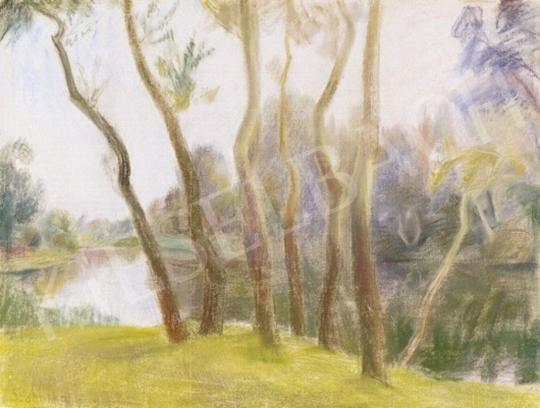  Szobotka, Imre - Riverside with Trees | 3rd Auction auction / 329 Lot