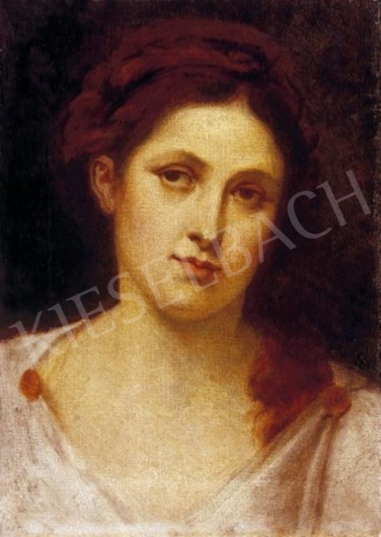 Ismeretlen festő, 19. század vége - Női portré | 3. Aukció aukció / 340 tétel