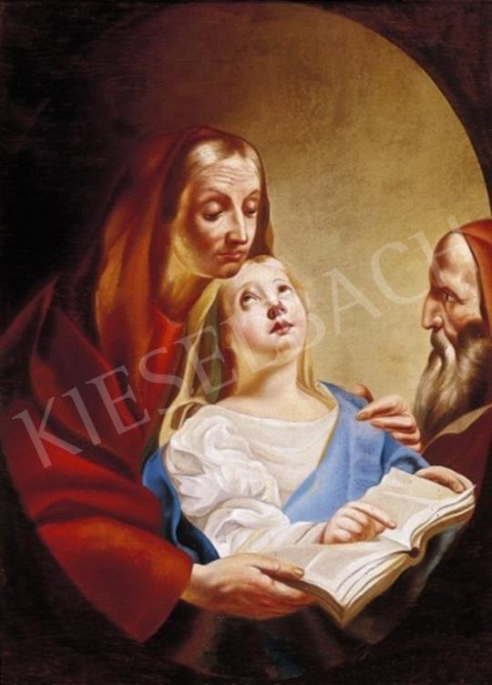 Ismeretlen festő, 18. század - Mária taníttatása | 3. Aukció aukció / 343 tétel