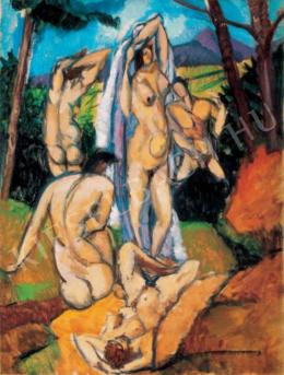 Tihanyi, Lajos, - Nudes in the Open 