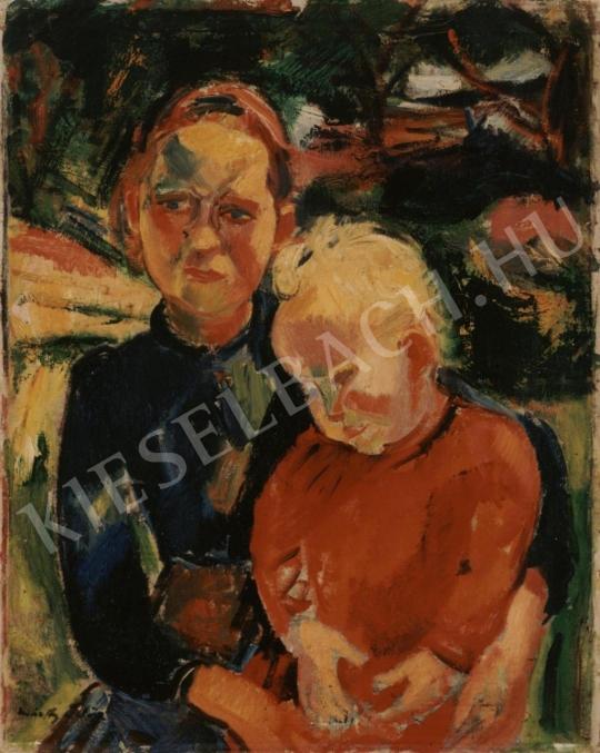  Márffy, Ödön - Brother and Sister painting