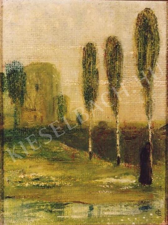  Gulácsy, Lajos - Hazy Landscape painting