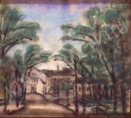 Bohacsek, Ede - Landscape with Houses 