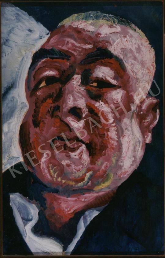  Scheiber, Hugó - Self-Portrait painting