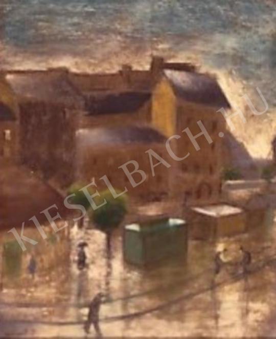  Simon, György János - Town painting