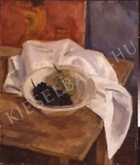 Berény, Róbert - Still-life with Grapes painting