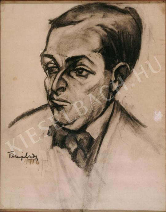 Tihanyi, Lajos, - Self-Portrait painting