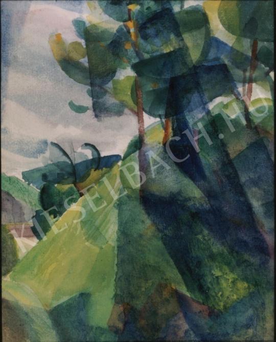  Szobotka, Imre - Hillside painting