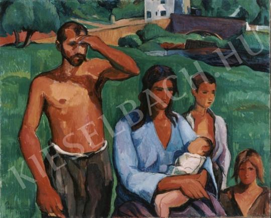  Perlrott Csaba, Vilmos - Family painting