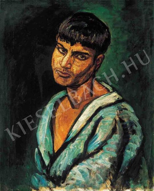  Pór, Bertalan - Gipsy Boy painting