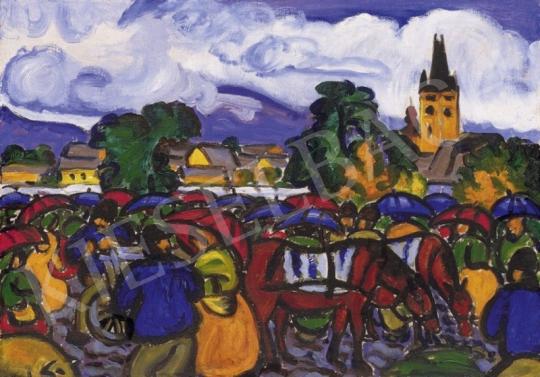 Boromisza, Tibor - Autumnal Rainy Fair in Nagybánya | 2nd Auction auction / 19 Lot