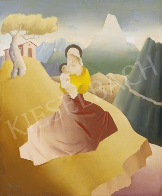  Molnár C. Pál - Madonna gyermekével | 2. Aukció aukció / 33 tétel