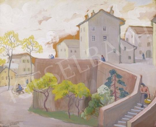  Fáy, Dezső - Italian Small Town in Spring | 2nd Auction auction / 35 Lot