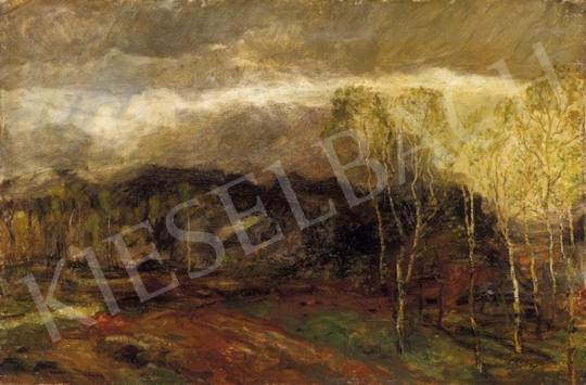  Magyar Mannheimer, Gusztáv - Landscape with Birch Trees | 2nd Auction auction / 55 Lot