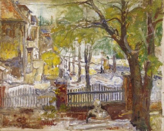  Herman, Lipót - View from the Window of the Studio on Kelenhegyi road | 2nd Auction auction / 64 Lot