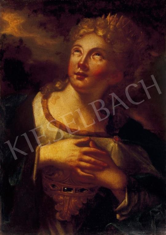 Ismeretlen olasz festő, 17. század - Női szent | 2. Aukció aukció / 95 tétel