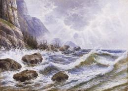 Posselt, M.J. - Waterside after Storm with Gulls 