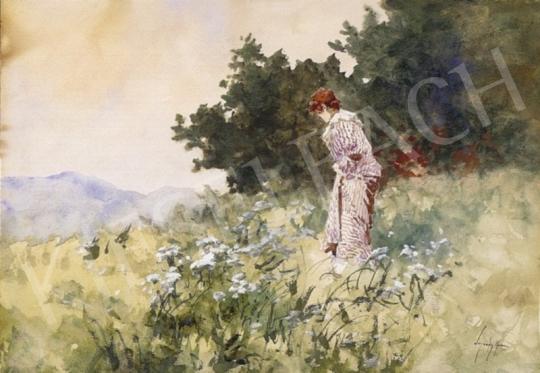 Neogrády, Antal - lady in the Field | 2nd Auction auction / 148 Lot