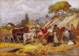 Deák Ébner, Lajos - Szolnok Fair - Bargain to the Donkey 