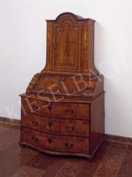 Unknown artist - Baroque Bureau of which the upper part is from late 18th c. 