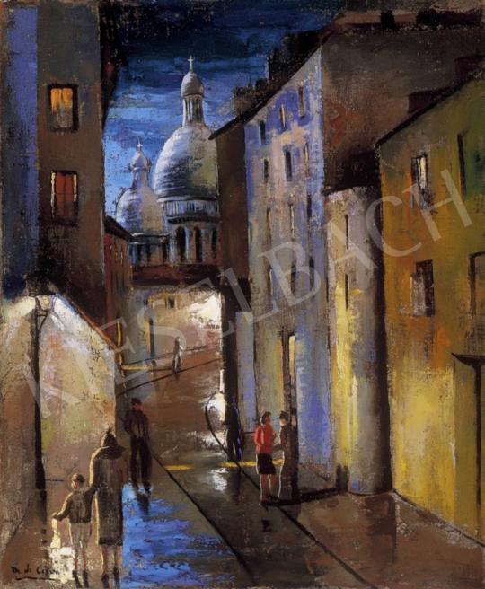 Corini, Margit - The Monte Martre in the evening | 2nd Auction auction / 262 Lot