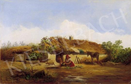 Markó, Ferenc - Village Scene | 2nd Auction auction / 266 Lot