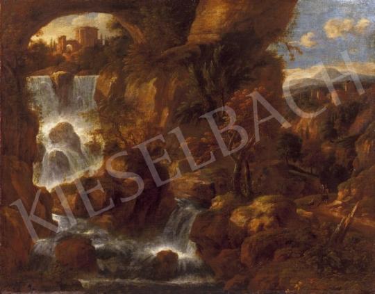 Ismeretlen olasz festő, 18. század - Tivoli, Sibylla templom | 2. Aukció aukció / 277 tétel