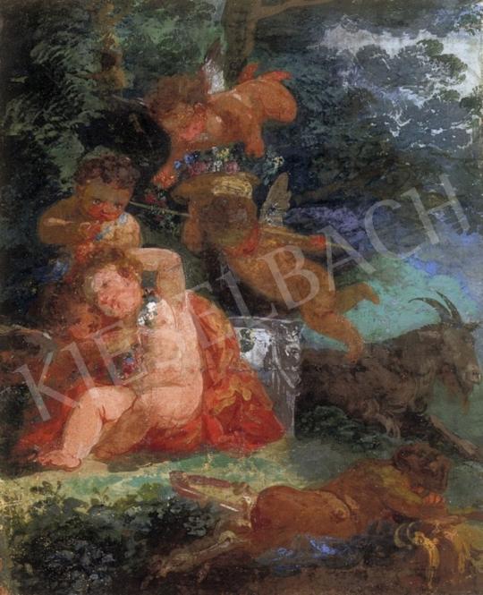 Ismeretlen festő, 18. század - Puttók | 2. Aukció aukció / 286 tétel