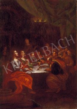 Unknown Italian painter, about 1700 - Last Dinner 