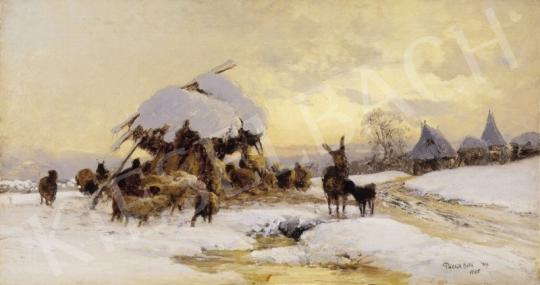 Pállik, Béla - Snowy Landscape | 2nd Auction auction / 300 Lot