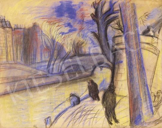  Diener-Dénes, Rudolf - By the River Seine in Paris | 1st Auction auction / 9 Lot